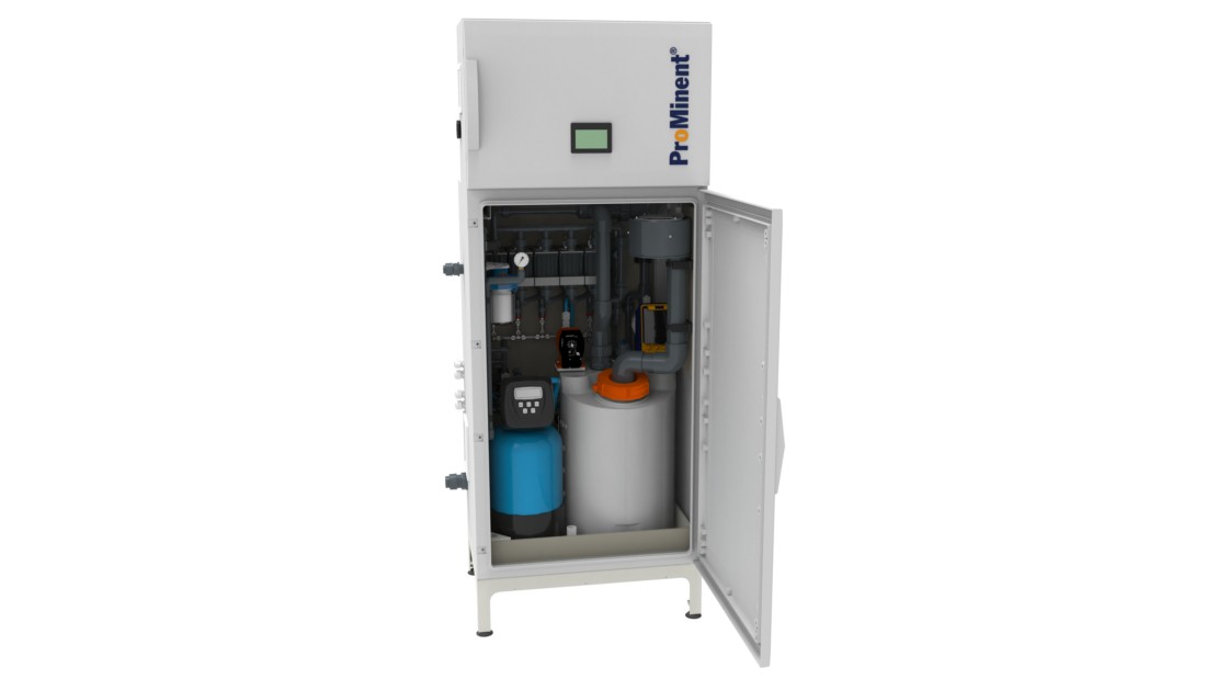 Instalación de electrólisis CHLORINSITU IIa 60 – 2,500 g/h